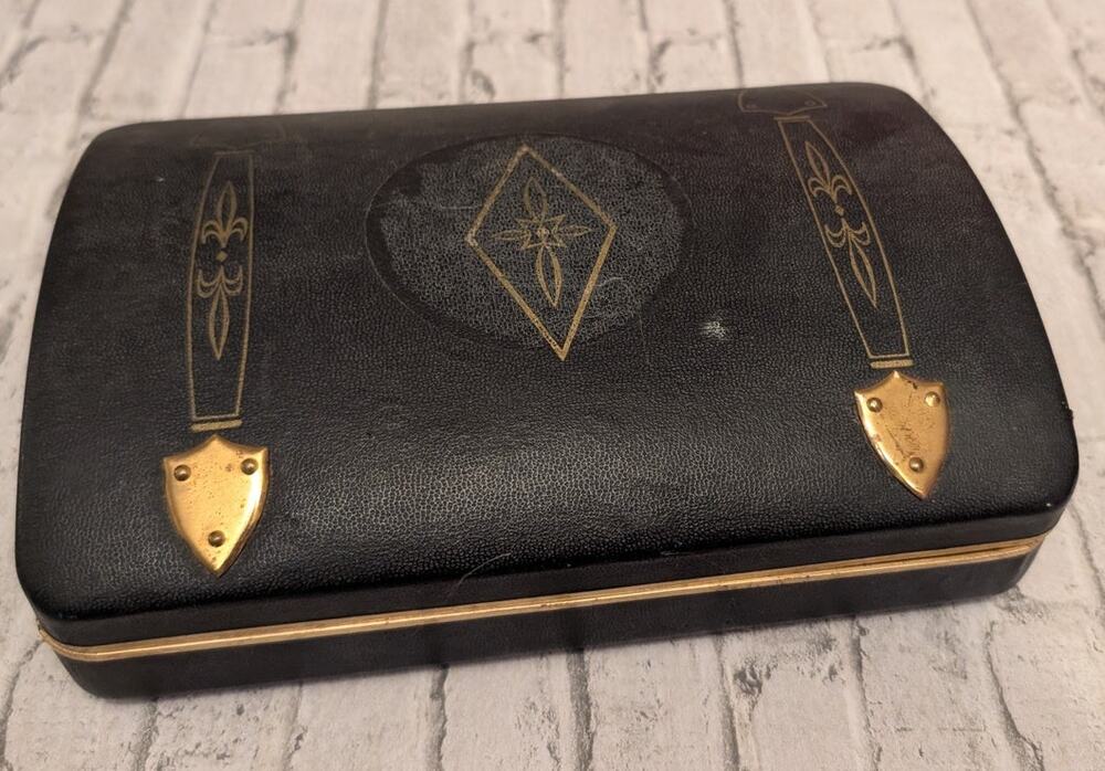 Vintage Shields Men's Accessory Jewelry Case Organizer